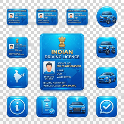 Driving License smart card preview